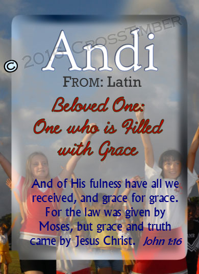 PC-SP16, Name Meaning Card, Wallet Sized, with   Bible Verse