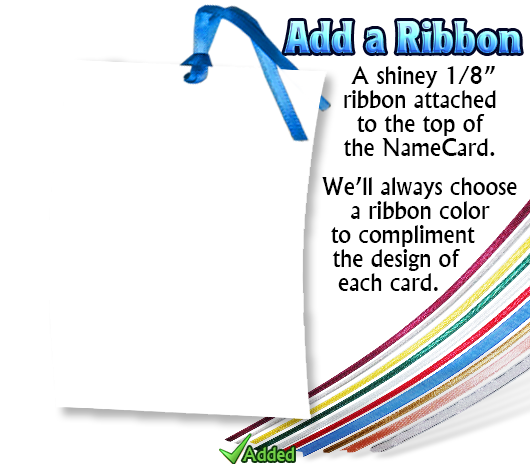 No Decoration: Just the NameCard